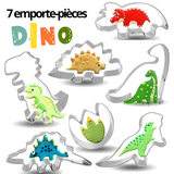 7 Emporte-pièces Dinosaures