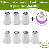 Douille russe Kit de 7 douilles