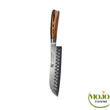 Couteau japonais Santoku Coupes légumes