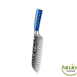 Couteau Santoku Blue Sharpen 1