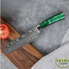 Couteau Santoku Green Sharpen 2