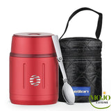 Lunch Box isotherme 500ml avec cuillère Rouge