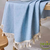 Nappe ronde Bleue Runden 6