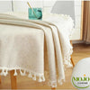 Nappe ronde en lin Flare 3