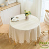 Nappe ronde en lin Flare 4