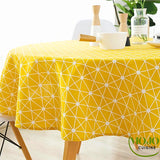 Nappe ronde Jaune 150cm 2