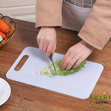 Planche à découper plastique souple Blanc Coupes légumes