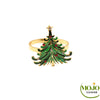 Rond de serviette sapin Sapin vert