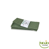 Serviettes de table vert kaki 2