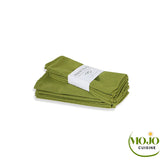 Serviettes de table vert olive 1