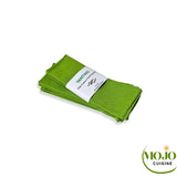 Serviettes de table vert prairie 3