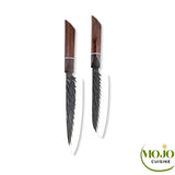 Set 2 couteaux de cuisine CarbonWood 1