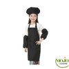 Tablier de cuisine enfant Noir / 4 à 8 ans